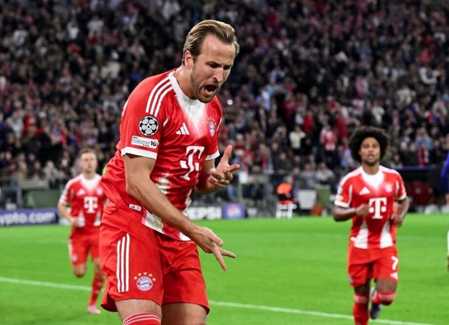 Harry Kane, do Bayern de Munique.