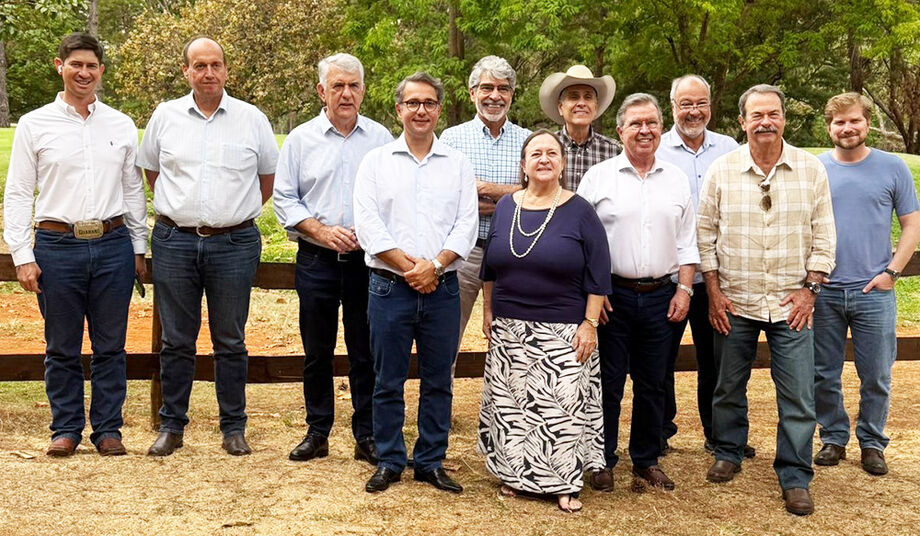 Lideranças da pecuária, entre eles, o presidente da Acrissul, Guilherme Bumlai, se reúnem em Brasília para debater ações voltadas à sustentabilidade no setor