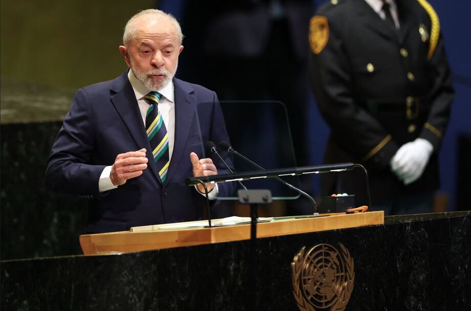 Lula discursa na Assembleia-Geral da ONU em NY.