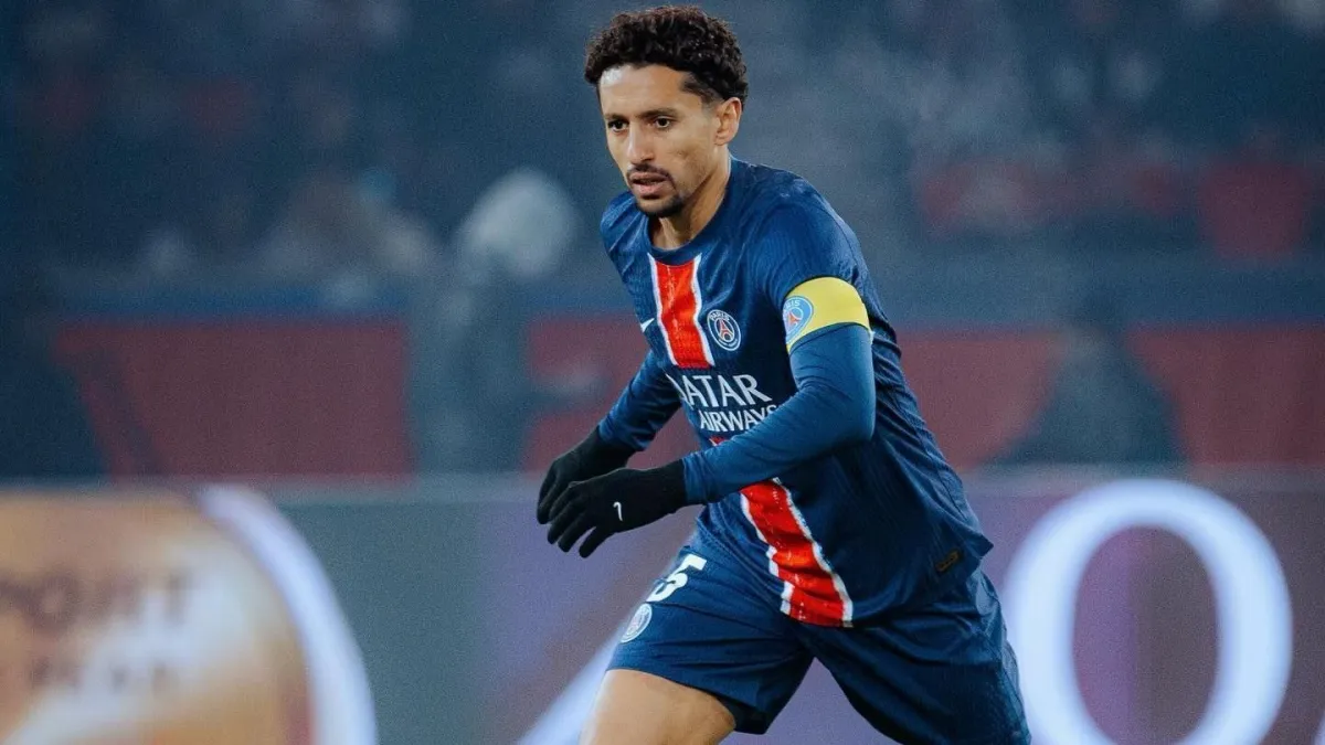 Marquinhos é o mais novo desfalque do Paris Saint-Germain