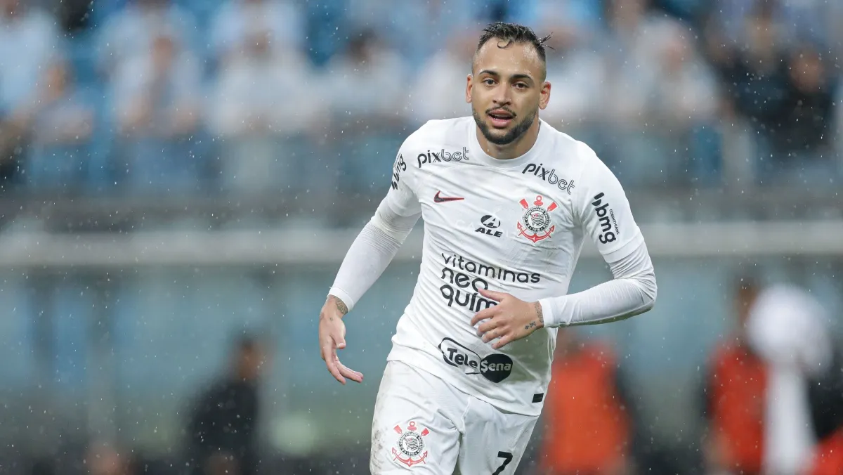Maycon em jogo do Corinthians.