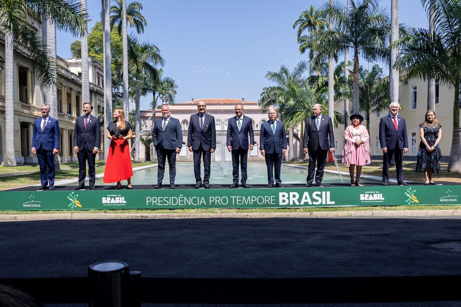Cerimônia de assinatura do acordo de livre comércio Mercosul-Efta teve a presença do vice-presidente Geraldo Alckmin.