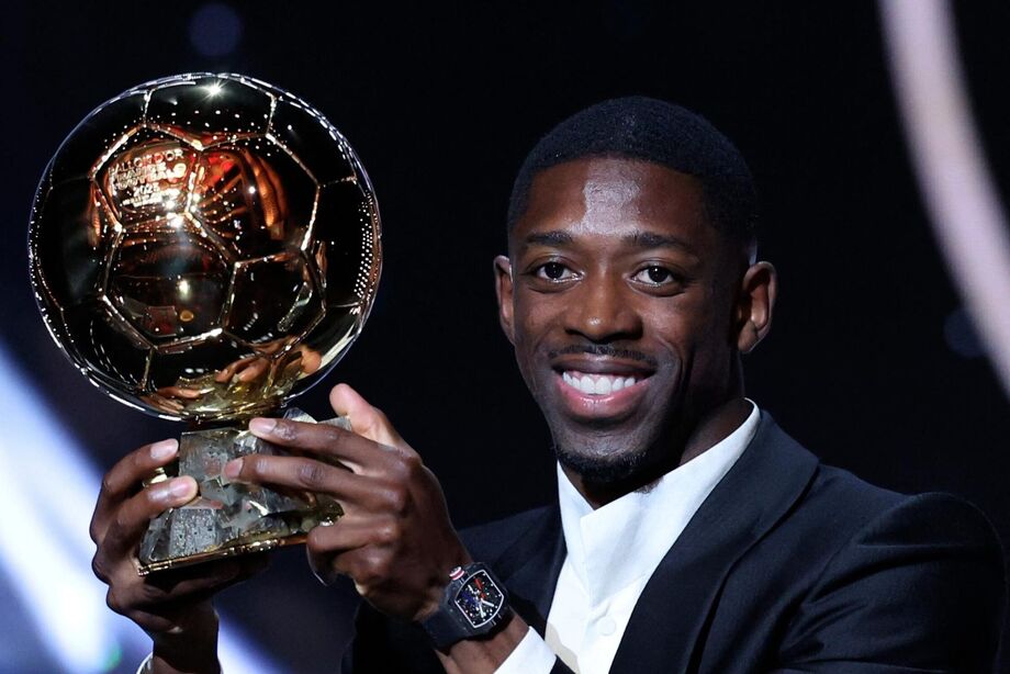 Dembélé conquistou pela primeira vez a Bola de Ouro.