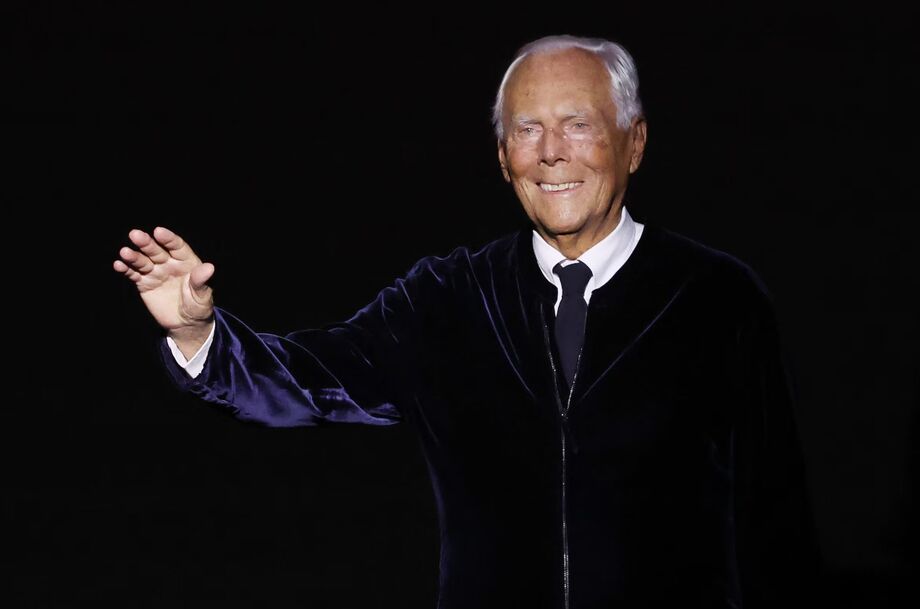 Morre o estilista Giorgio Armani, aos 91 anos