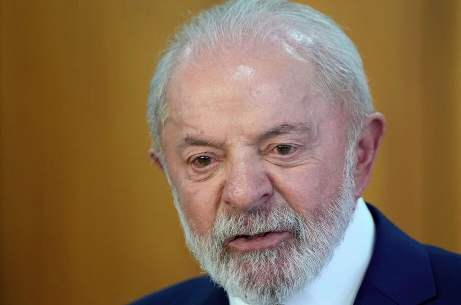 O presidente do Brasil, Luiz Inácio Lula da Silva.