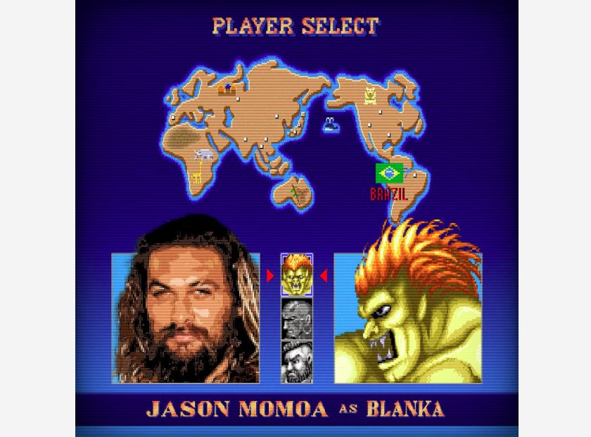 Jason Momoa será Blanka em novo filme de 'Street Fighter'; personagem representa o Brasil no game.
