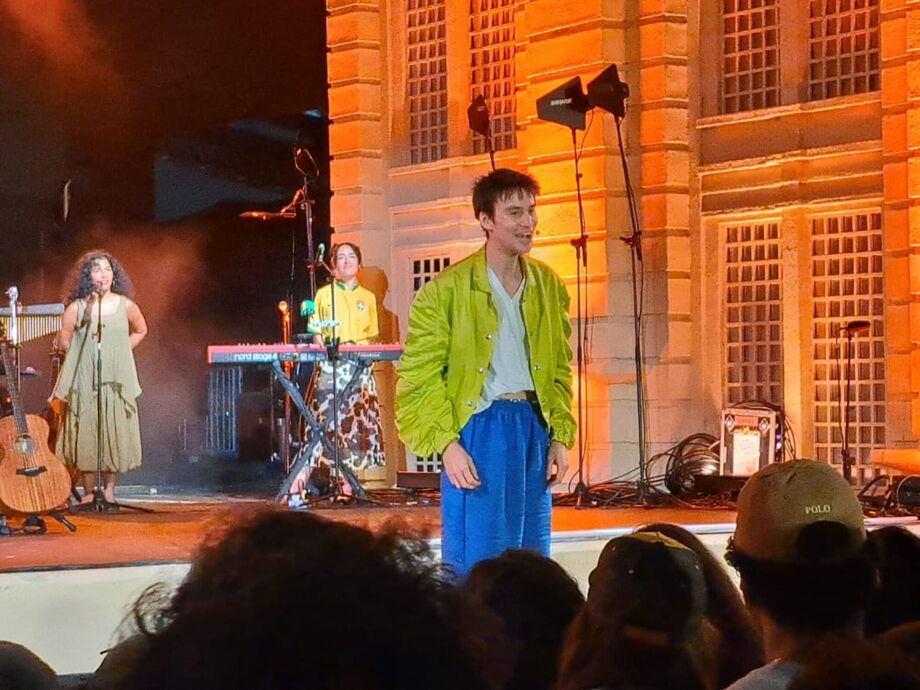Jacob Collier se apresentou no palco SP Square no The Town neste sábado, 13, e domingo, 14.
