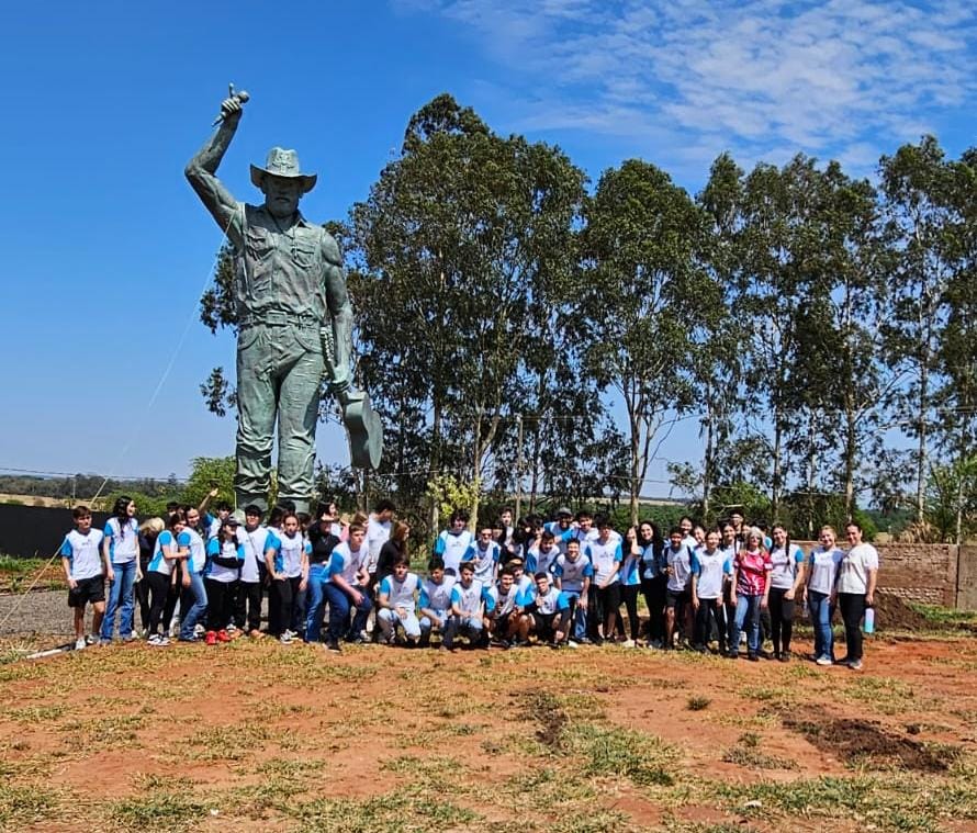 Ação educativa reúne 58 estudantes e valoriza o meio ambiente e a memória cultural de João Carreiro