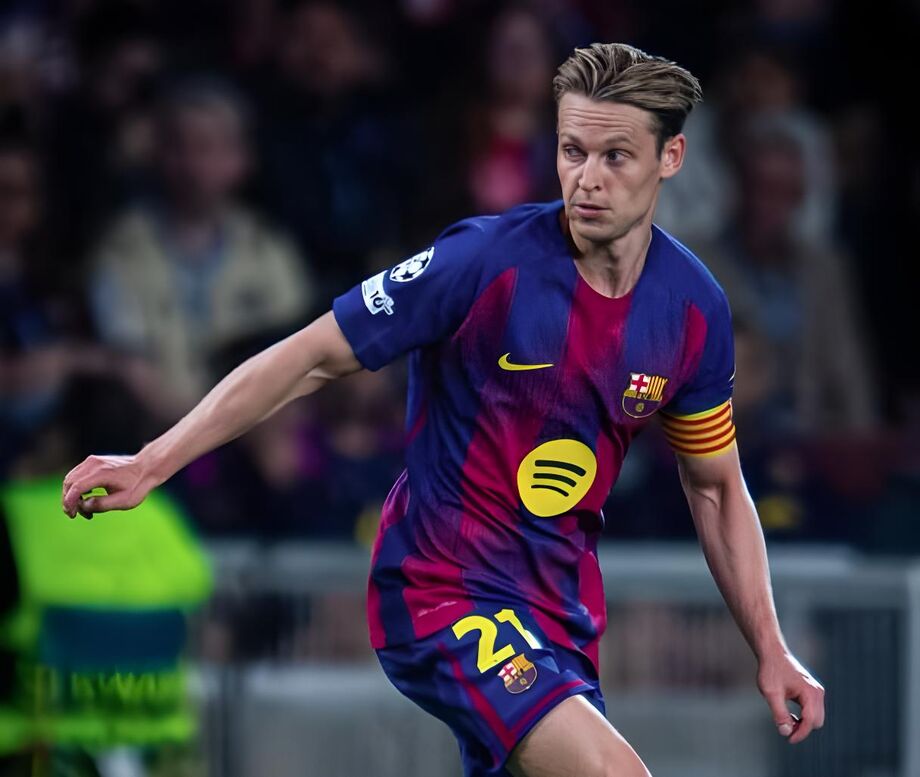 De Jong, um dos capitães do Barcelona, renovou seu contrato até 2029