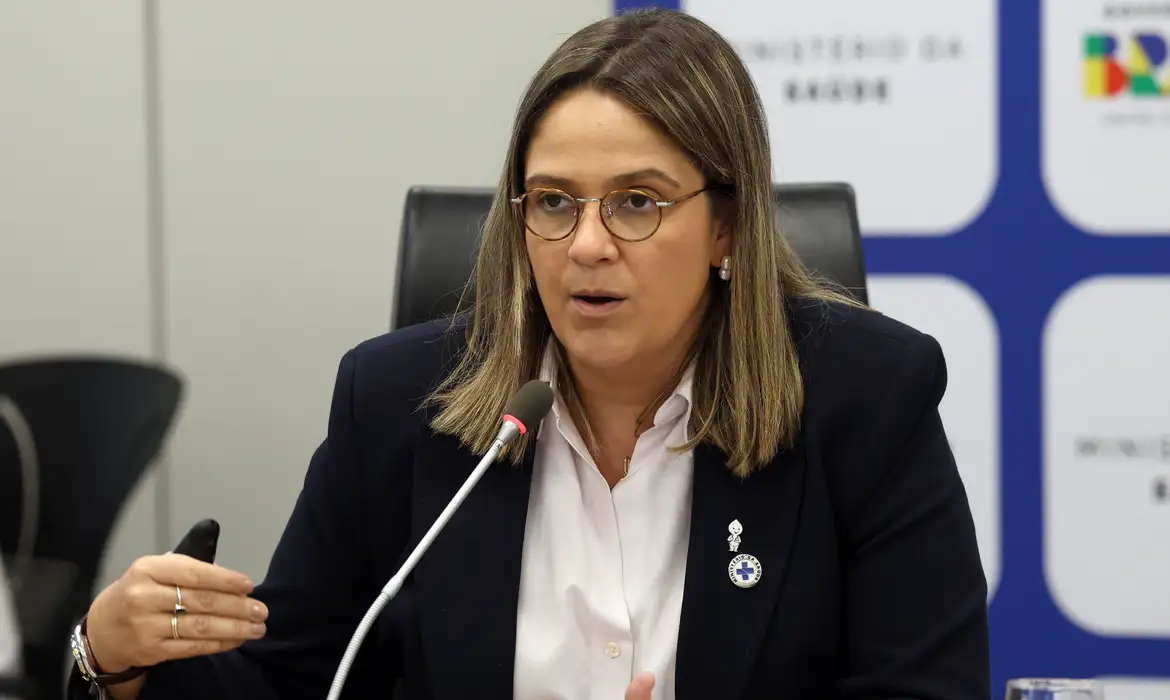 A secretária de Atenção Primária à Saúde do Ministério da Saúde, Ana Luiza Caldas