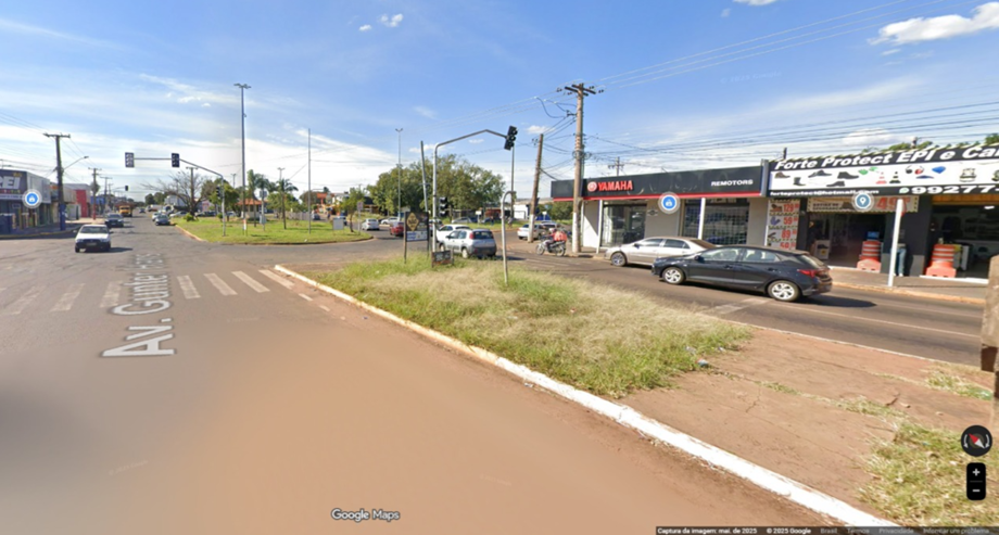 Movimentação na Avenida Gunter Hans, um dos principais corredores viários de Campo Grande, que passará por intervenção no Trevo Imbirussu a partir de 6 de outubro.