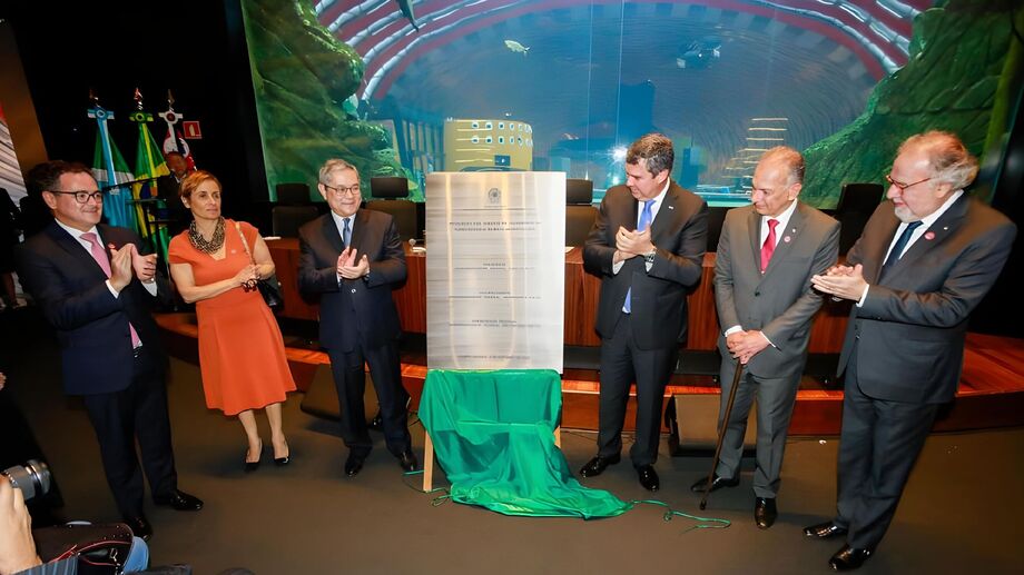 Descerramento da placa marca oficialmente a criação da Turma Regional da 3ª Região em Mato Grosso do Sul, aproximando o TRF3 da população sul-mato-grossense.