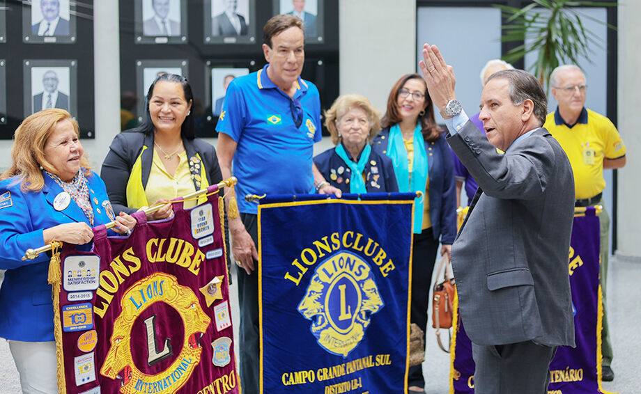 Lions Clube recebe homenagem em MS com data oficial dedicada ao seu trabalho social em várias áreas