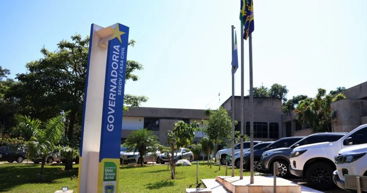 Sede da Governadoria de Mato Grosso do Sul, em Campo Grande, onde foi publicado o decreto sobre o recesso de fim de ano