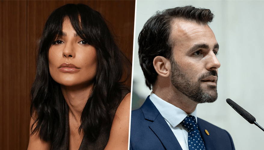 O relacionamento entre Cíntia Chagas e Lucas Bove durou pouco mais de dois anos