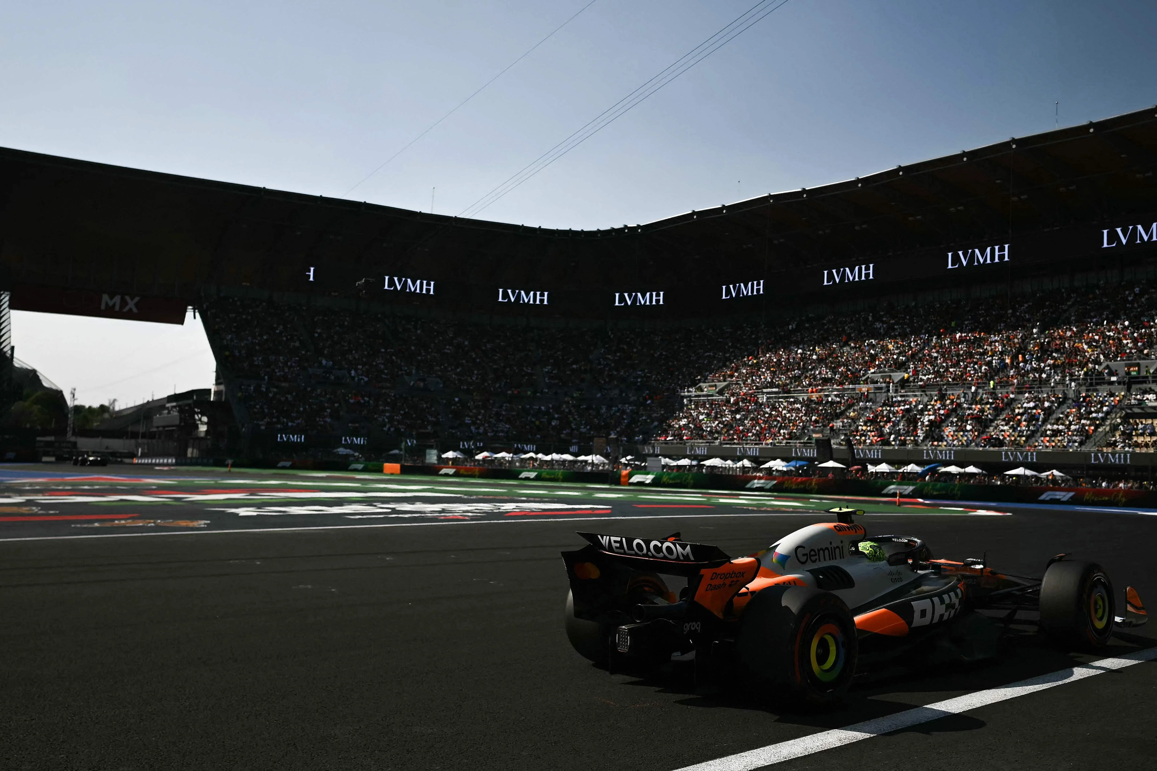 F1: confira o grid de largada do GP do México com Lando Norris na pole e Bortoleto em 16º