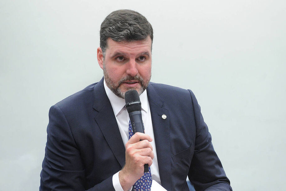 O deputado federal Pedro Lupion (PP-PR) durante reunião de comissão na Câmara