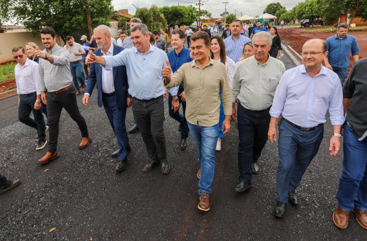 Governo de MS entrega obras e anuncia novos investimentos que transformam a infraestrutura em Dourados.