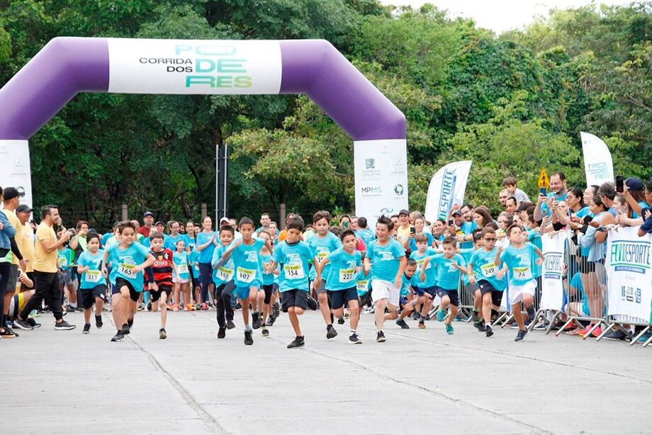 Corrida Kids terá continuidade na terceira edição - retirada dos kits será nesta terça e quarta-feira
