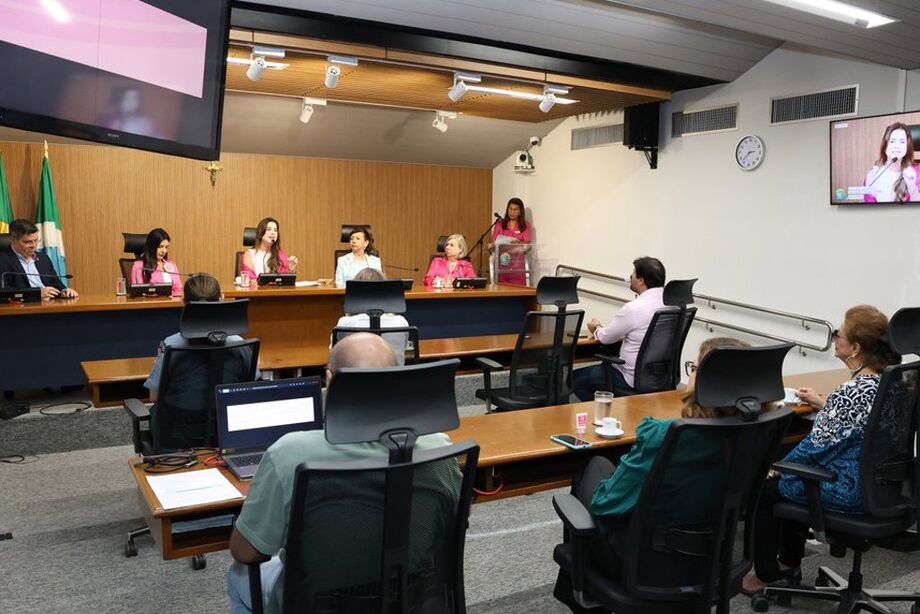 A iniciativa foi realizada no Parlamento com foco na saúde, autoestima e prevenção do câncer de mama