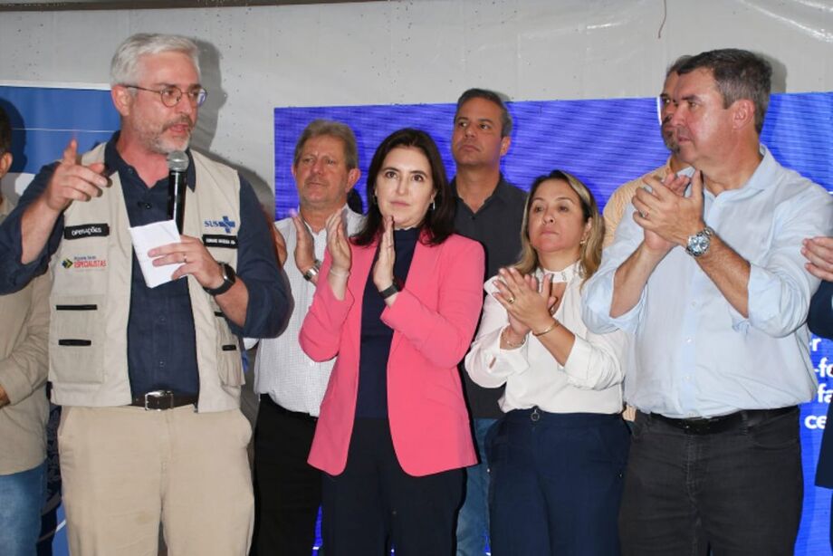 Lia Nogueira acompanha governador em entregas e lançamentos de obras em Dourados