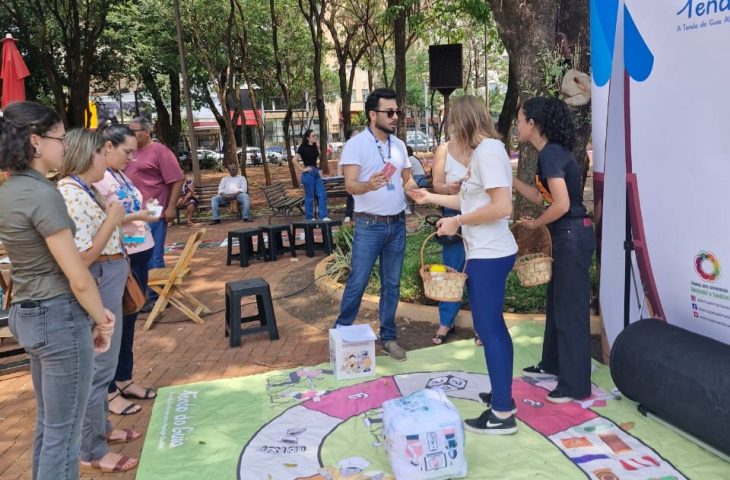 Secretaria de Saúde de MS celebra o Dia Mundial da Alimentação com ação educativa na Capital