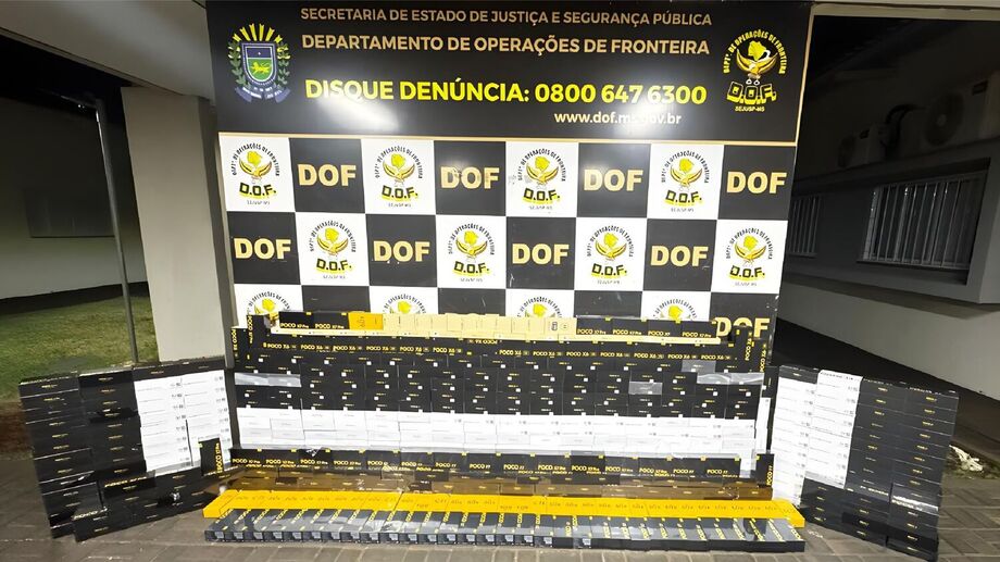 Aparelhos apreendidos pelo DOF estavam escondidos em compartimentos secretos da carreta; carga avaliada em R$ 1,3 milhão foi levada à PF