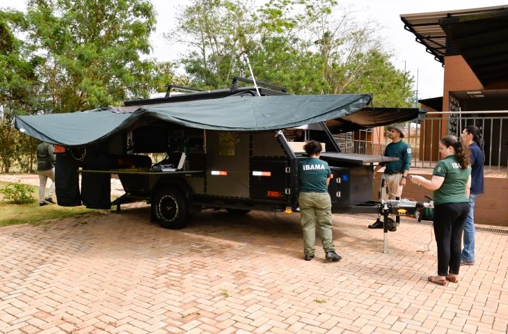 MS recebe Samu Veterinário para atendimento emergencial de animais silvestres em áreas afetadas por incêndios no Pantanal.