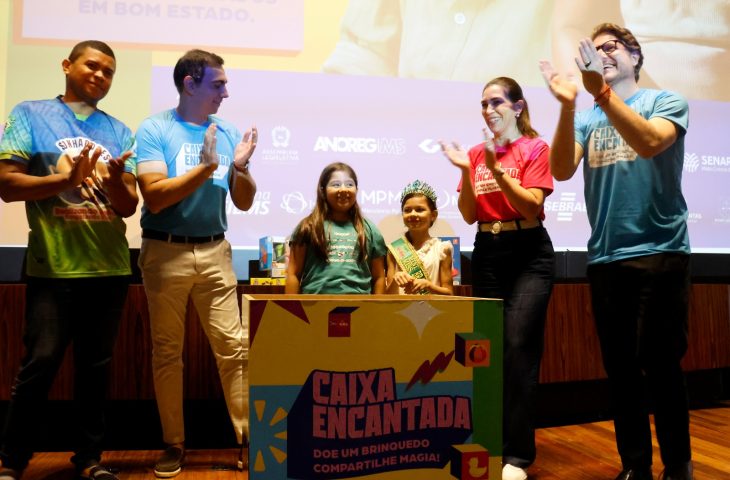 Caixa Encantada inicia 10ª edição e quer superar 74 mil brinquedos arrecadados.