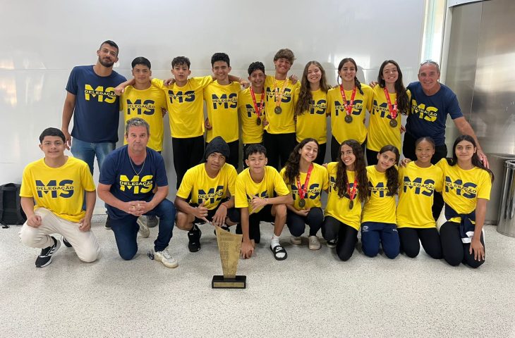MS leva 260 atletas aos Jogos Escolares Brasileiros em Uberlândia e disputa 17 modalidades até 28 de outubro.
