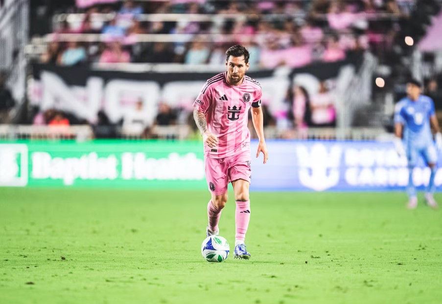 Messi lidera vitória do Inter Miami.