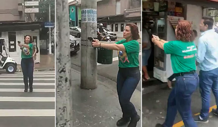 Carla Zambelli foi condenada no STF por perseguir um homem armada na véspera do segundo turno das eleições de 2022.