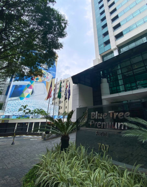 Unidade do hotel Blue Tree, na Avenida Paulista, em São Paulo.