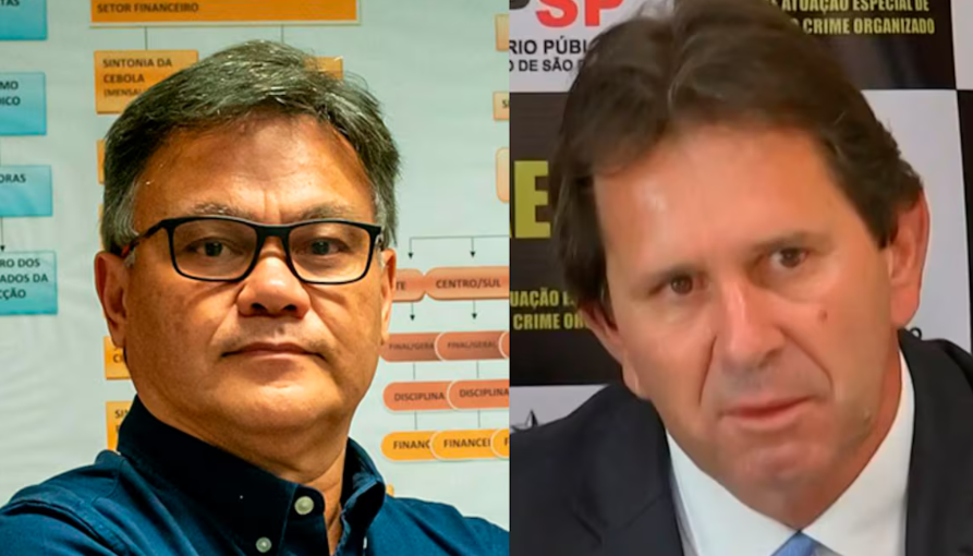 Combo com promotor Lincoln Gakiya e diretor de presídios Roberto Medina