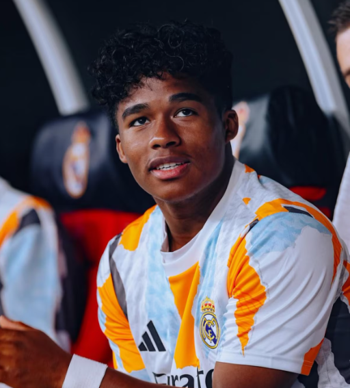 Endrick não deve permanecer no Real Madrid depois de janeiro.