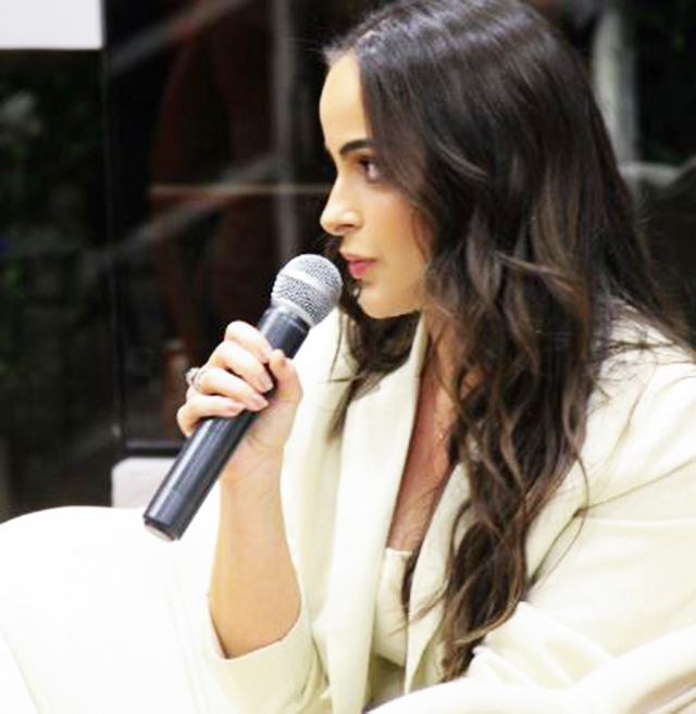 Nutricionista Luanna Caramalac ministra palestra sobre saúde integrativa