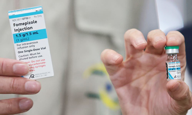 Mato Grosso do Sul recebeu 20 doses do antídoto fomepizol, usado no tratamento de intoxicação por bebidas adulteradas