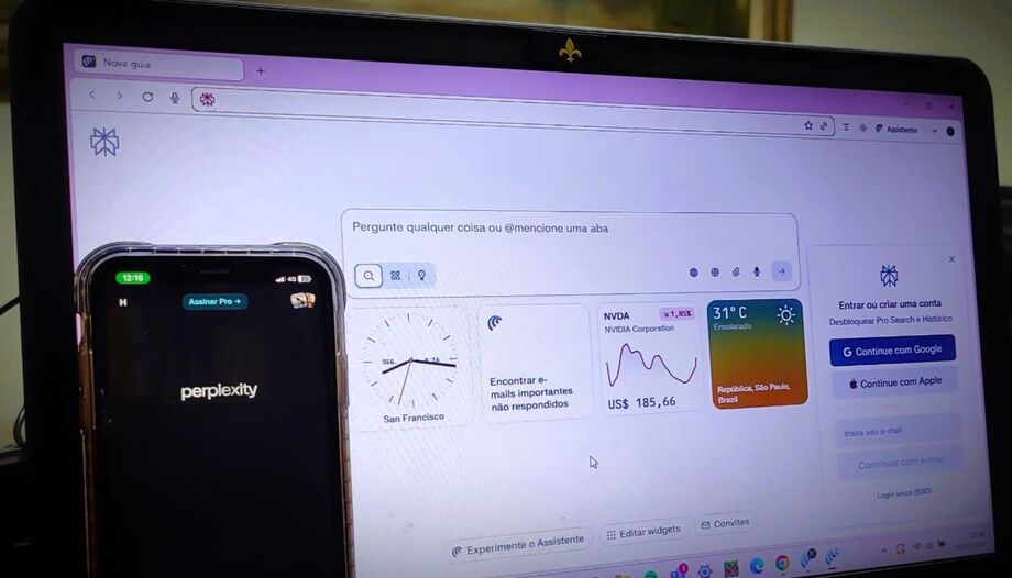 Perplexity disponibiliza gratuitamente navegador Comet com inteligência artificial, mas enfrenta críticas sobre coleta de dados e processos internacionais