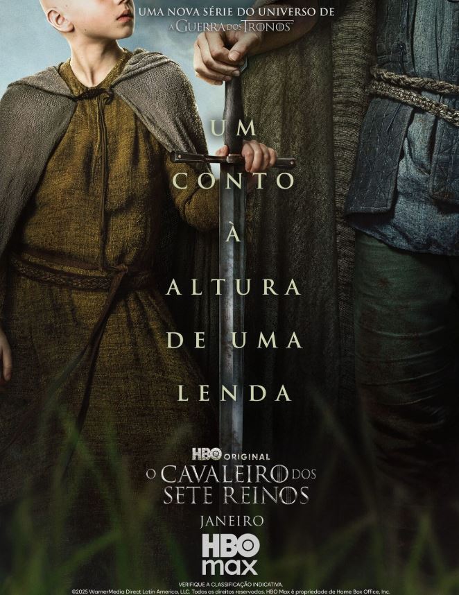 'O Cavaleiro dos Sete Reinos' se passa depois de 'A Casa do Dragão' e antes de 'Game of Thrones'