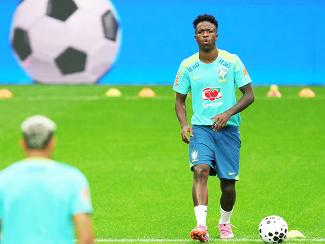 Casa de Vinicius Júnior em Madri sofreu incêndio no porão enquanto jogador está na Coreia do Sul com a seleção brasileira