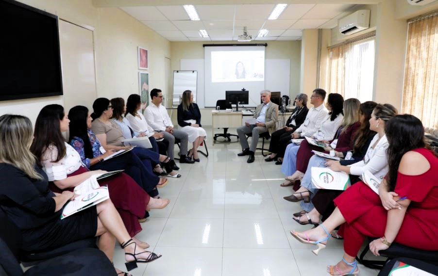 Alunos participam da etapa presencial do 8º Curso de Facilitadores em Justiça Restaurativa, promovido pelo Nupemec