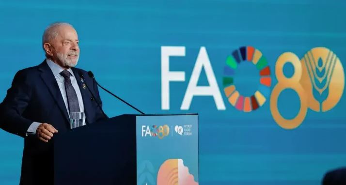 Lula defende política de Estado contra a fome e celebra saída do Brasil do Mapa da Fome da ONU.