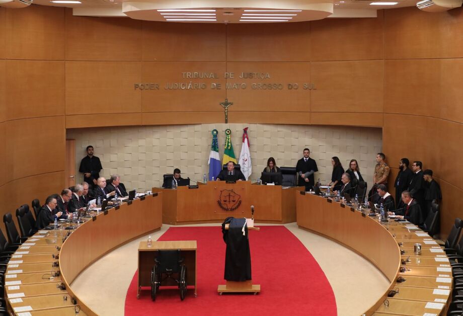 Sessão do Órgão Especial do TJMS aprovou promoções de Aleksandro Mota e Renan da Silva Pinto nesta terça-feira