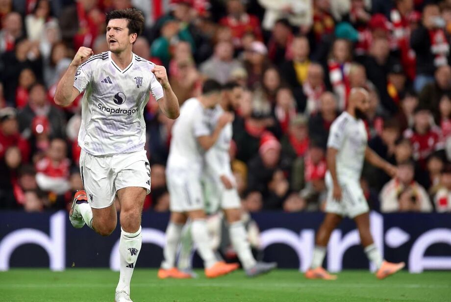 Maguire marcou o gol decisivo na vitória do Manchester United sobre o Liverpool, encerrando jejum de nove anos em Anfield