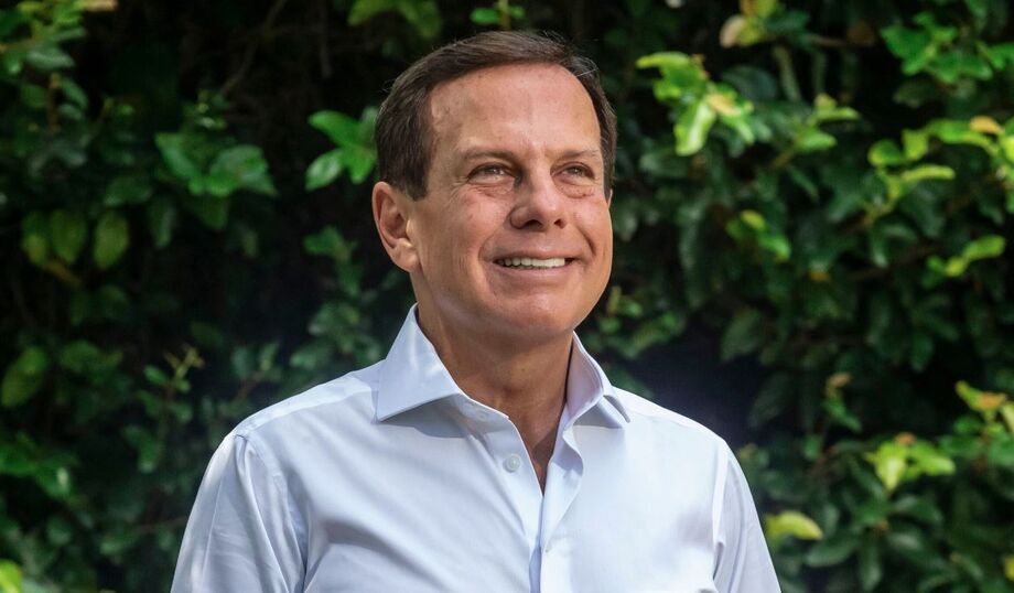 João Doria defendeu candidatura de centro e disse que o Brasil precisa de um pacificador para superar a polarização entre Lula e Bolsonaro.