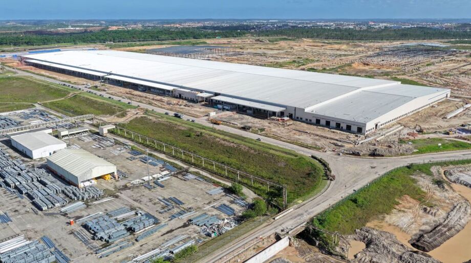 Fábrica da BYD em Camaçari: empresa é acusada de pressionar funcionários a rejeitarem contribuição sindical