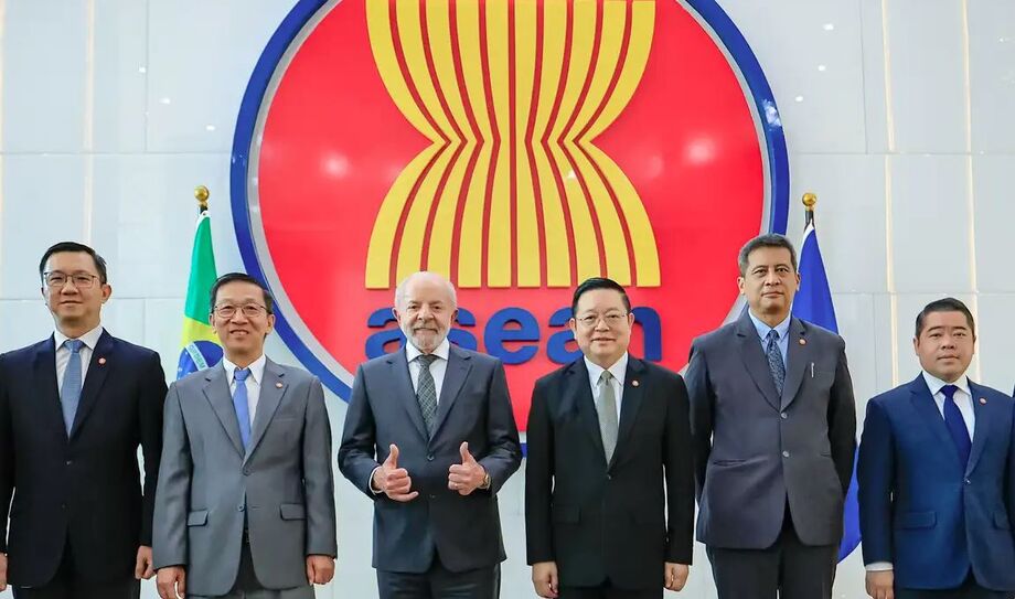 Lula se reuniu com o secretário-geral da Asean e defendeu ampliação do comércio e parcerias com o Sudeste Asiático