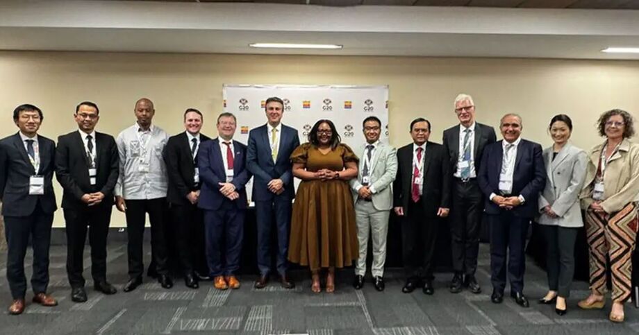 Camilo Santana durante encontro de ministros do G20 Educação na África do Sul; Brasil propõe coalizão global pela alfabetização