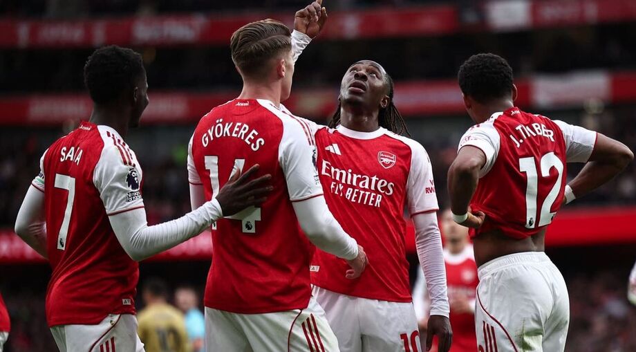 Eze marca contra seu ex-clube e garante vitória do Arsenal sobre o Crystal Palace