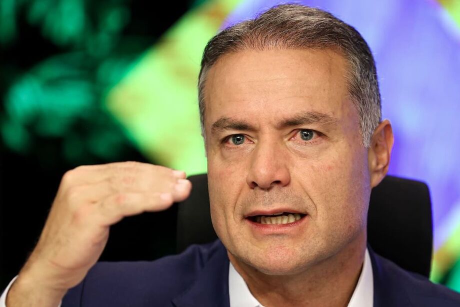 Ministro dos Transportes, Renan Filho, durante evento de energia eólica em São Paulo: críticas à inércia nos acordos ambientais